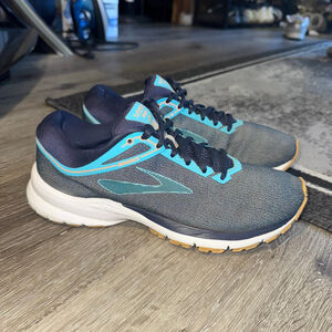 Brooks Launch 5 Navy Blue Athletic Shoes Size 8.5